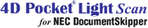 4D Pocket Light Scan for NEC DocumentSkipper